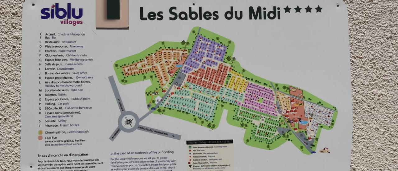 מלון ולראס-פלאז' Les Sables Du Midi מראה חיצוני תמונה